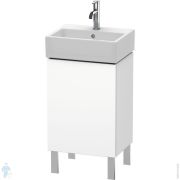 Тумба под раковину Duravit L-Cube 434х593х341 напольная, петли слева, белый матовый LC6750L1818