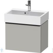 Тумба под раковину Duravit D-Neo 584х440х372 подвесная, 1 ящик, бетонно-серый мат.DE4229004070000