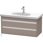 Тумба под умывальник Duravit Ketho 1000х480х455 подвесная, 2 ящика, базальт мат. KT664804343