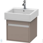 Тумба под умывальник Duravit Ketho 450х410х440 подвесная, 1 ящик, базальт мат. KT668504343