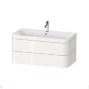 Тумба с раковиной Duravit Happy D.2 Plus 975х468х490 2 ящика, белый глянец HP4638O2222