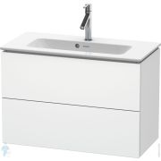 Тумба под раковину Duravit L-Cube 820х550х391 подвесная, 2 ящика, белый матовый LC625701818