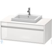 Тумба под умывальник Duravit Ketho 1000х426х550 подвесная, 1 ящик, белый глянец KT679502222