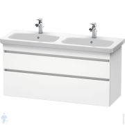 Тумба под раковину Duravit DuraStyle (1230х610х448) подвесная,2 ящика, белый матовый DS649801818