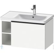 Тумба под раковину Duravit D-Neo 784х625х452 подвесная, 1 ящ., 2 полки, белый мат. DE4257004180000