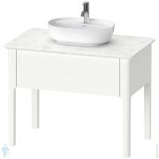 Тумба под раковину Duravit Luv 938x570х743 1 ящик, белый матовый лак LU9564B3636