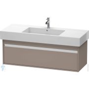 Тумба под умывальник Duravit Ketho 1200х410х455 подвесная, 1 ящик, базальт мат. KT669204343
