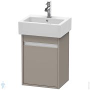 Тумба под умывальник Duravit Ketho 400х550х320 подвесная, петли справа, базальт мат. KT6630R4343