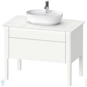 Тумба под раковину Duravit Luv 938x570х743 2 ящика, белый матовый лак LU9569B3636