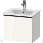 Тумба под раковину Duravit D-Neo 510х440х402 подвесная, 1 выдвижной ящик, белый гл. DE4260004220000