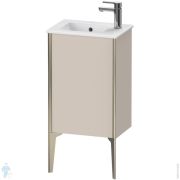 Тумба напольная Duravit XViu 410х594х290 петли справа, серо-коричневый/шампань XV4480RB191