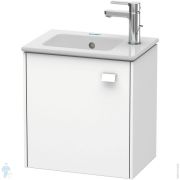 Тумба под раковину Duravit Brioso (420х289х442) 1 дверь, петли слева, белый матовый BR4000L1818