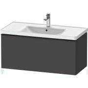 Тумба под раковину Duravit D-Neo 984х440х452 подвесная, 1 ящик, графит матовый DE4256004490000