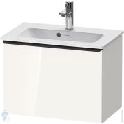 Тумба под раковину Duravit D-Neo 610x440х372 подвесная, 1 ящ., белый глянец DE4268004220000
