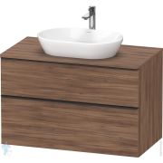Тумба под раковину Duravit D-Neo 1000х550х644 подвесная, 2 ящика, орех натуральный DE4968004790000