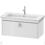 Тумба под раковину Duravit White Tulip WT425208585 984х410х458 подвесная, 1 выдв. ящ., белый глянец