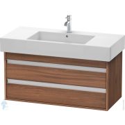 Тумба под умывальник Duravit Ketho 1000х480х455 подвесная, 2 ящика, орех натуральный KT664107979