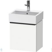 Тумба под раковину Duravit D-Neo 434х440х322 подвесная, 1 дверца, белый матовый DE4217R04180000