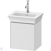 Тумба под раковину Duravit White Tulip WT4240L8585 384х410х298 подвесная, 1 дверца, левая, белый гл