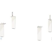 Ножки Duravit Brioso 4 штуки, 152мм, цветной лак, цвет: белый глянцевый BR979402222