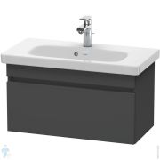 Тумба под раковину Duravit DuraStyle (730х398х368) подвесная,1 ящик, графит матовый DS639904949
