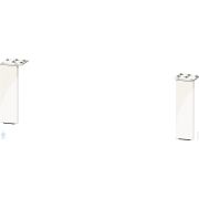 Ножки Duravit Brioso 2 штуки, 152мм, цветной лак, цвет: белый глянцевый BR979302222