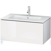 Тумба под раковину Duravit L-Cube 820х400х481 подвесная, 1 ящик, белый глянец LC614102222