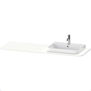 Столешница Duravit Happy D.2 Plus 1600х550х16 вырез справа, белый шелковисто-мат. лак HP031HR3636