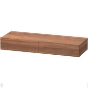 Полка Duravit DuraStyle DS827107979 (1200х150х440) с 2 ящиками, цвет: орех натуральный