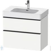 Тумба под раковину Duravit D-Neo (625x784x452мм) подвесная, белый матовый DE4377004180000