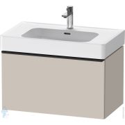 Тумба под раковину Duravit D-Neo (440х784х452мм) подвесная, цвет: тауп матовый DE4277004910000