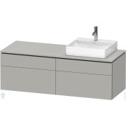 Тумба под раковину Duravit L-Cube 482х1420х550 подвесная, бетонно-серый матовый LC4870R07070000