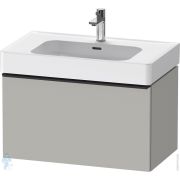 Тумба под раковину Duravit D-Neo (440х784х452мм) подвесная, бетонно-серый матовый DE4277004070000