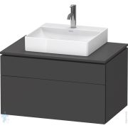 Тумба под раковину Duravit L-Cube 482х820х550 подвесная, графит матовый LC4880049490000