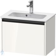Тумба под умывальник Duravit Ketho.2 440x610x390 подвесная, 1 ящик, белый глянцевый K25055022220000