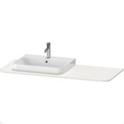 Столешница Duravit Happy D.2 Plus 1300х550х16 1 вырез слева, скандинавский белый HP031KL3939
