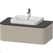 Тумба под раковину Duravit Happy D.2 Plus (1000х408х550) 1 ящик, серо-коричневый HP493106060