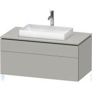 Тумба под раковину Duravit L-Cube 482х1020х550 подвесная, бетонно-серый матовый LC4881007070000