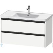 Тумба под умывальник Duravit Ketho.2 549x984x455 2 ящика, белый матовый K25284018180000