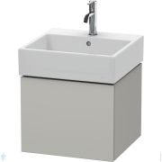 Тумба под раковину Duravit L-Cube 484х394х459 подвесная, 1 ящик, бетонно-серый матовый LC617400707