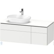 Тумба под раковину Duravit L-Cube 482х1220х550 подвесная, белый матовый LC4876018180000