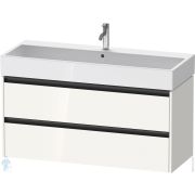 Тумба под умывальник Duravit Ketho.2 549x1184x460 2 ящика, белый глянцевый K25279022220000