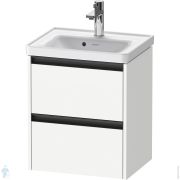 Тумба под умывальник Duravit Ketho.2 549x484x375 2 ящика, белый матовый K25280018180000