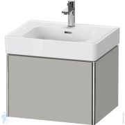 Тумба под раковину Duravit XSquare 584х397х470 подвесная, 1 ящик, бетонно-сер.мат. XS4278007070000