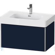 Тумба под раковину Duravit XSquare 784х397х470 подвесная, 1 ящик, темно-синий мат. XS4279098980000