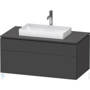 Тумба под раковину Duravit L-Cube 482х1020х550 подвесная, графит матовый LC4881049490000