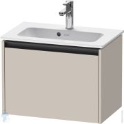 Тумба под умывальник Duravit Ketho.2 440x610x390 подвесная, 1 ящик, цвет: тауп матовый K25055091910000