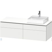 Тумба под раковину Duravit L-Cube 482х1420х550 подвесная, белый матовый LC4870R18180000