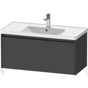 Тумба под умывальник Duravit Ketho.2 440x984x455 подвесная, 1 отсек, графит матовый K25084049490000