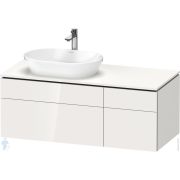 Тумба под раковину Duravit L-Cube 482х1220х550 подвесная, белый глянцевый LC4876022220000